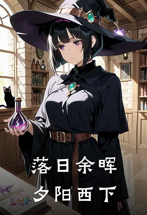 落日余晖，夕阳西下