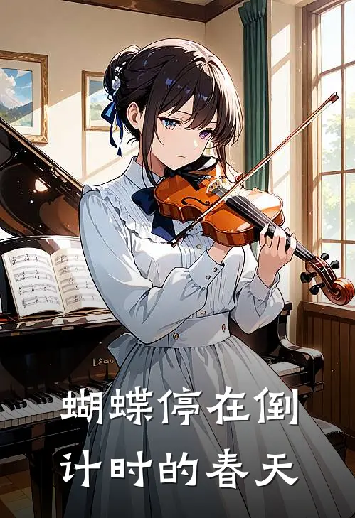 蝴蝶停在倒计时的春天